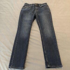 Brothers/Sons Jeans Mens 32x32 Blue Wash Slim Straight Stretch Denim Pants